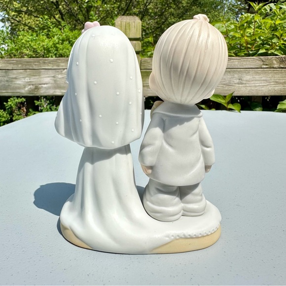 Precious Moments “The Lord Bless You and Keep You” Vintage 1979 Jonathan & David - Picture 4 of 8